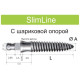 IBS202006 Имплант SlimLine Dentium с шариковой опорой Ø2.0*L6.0
