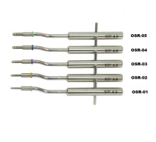 OSR-SET Набор остеотомов RIGID (5 шт.) 2.5-3.0-3.5-4.0-4.5 байонеты выпуклые с ограничителями. МСТ