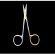 Ножницы ZL-1022, Scissor Curved Super-Cut изогнутые 11.5 см