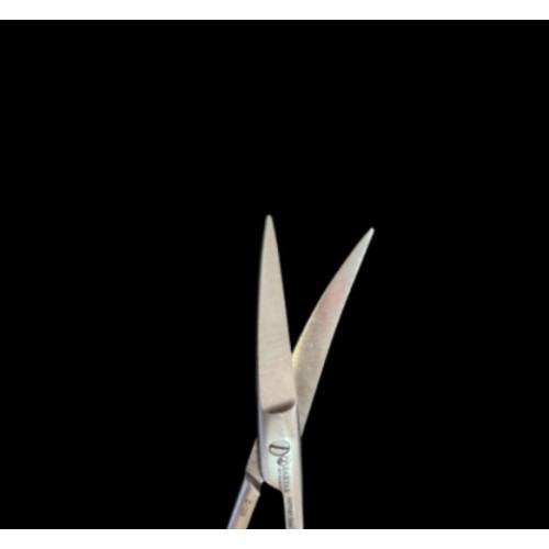 Ножницы ZL-1029, Micro Iris Scissor изогнутые 9 см