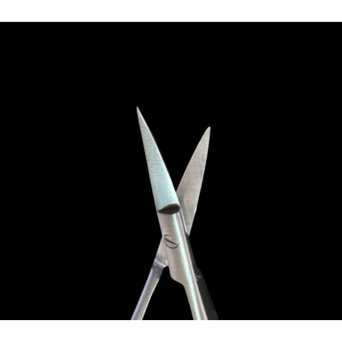 Ножницы микрохирургические ZL-1050, Noyes изогнутые 11 см