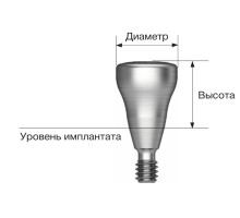 Формирователь десны, совместимый с Osstem R