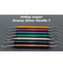 GSH-7 Набор кюрет Gracey Silver Handle 7